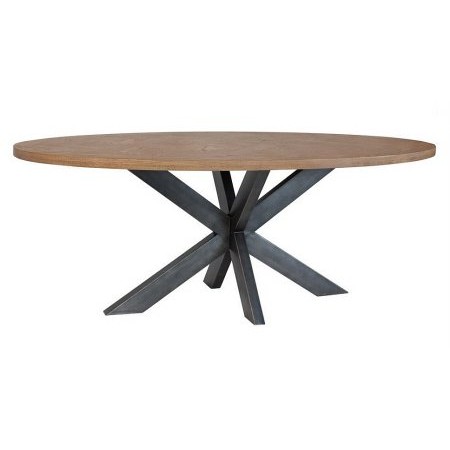 Kettle Interiors - Ibsley Oval Dining Table